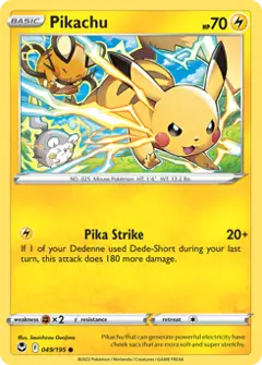 Pikachu, imagem de catálogo
