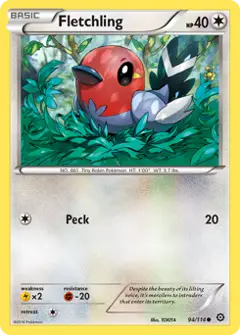 Fletchling, imagem de catálogo