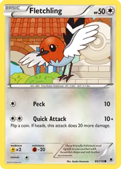 Fletchling, imagem de catálogo