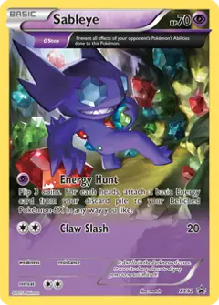Sableye, imagem de catálogo