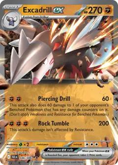 Excadrill ex, imagem de catálogo