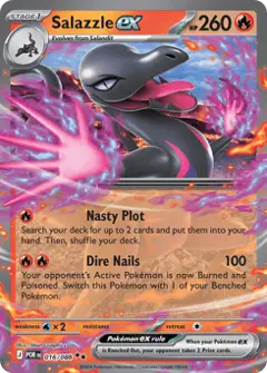 Salazzle ex, imagem de catálogo