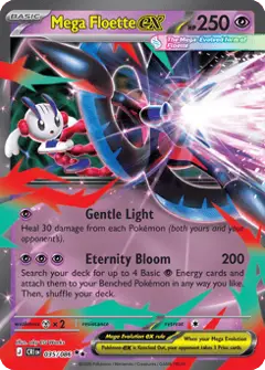 Mega Floette ex, imagem de catálogo