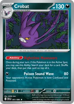 Crobat, imagem de catálogo