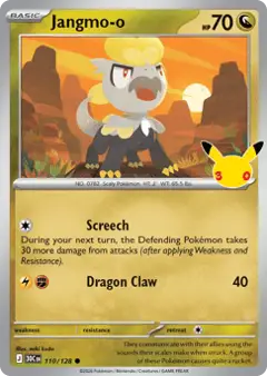 Jangmo-o, imagem de catálogo